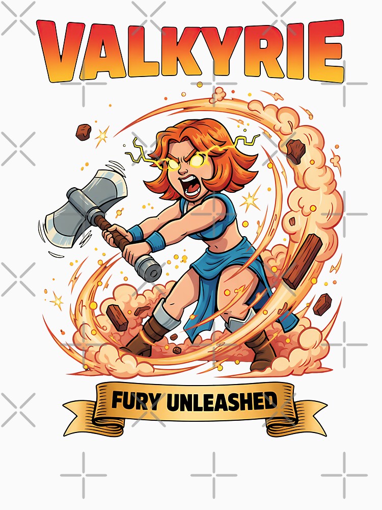 Valkyrie Clash Royale by Drip stamp Unisex