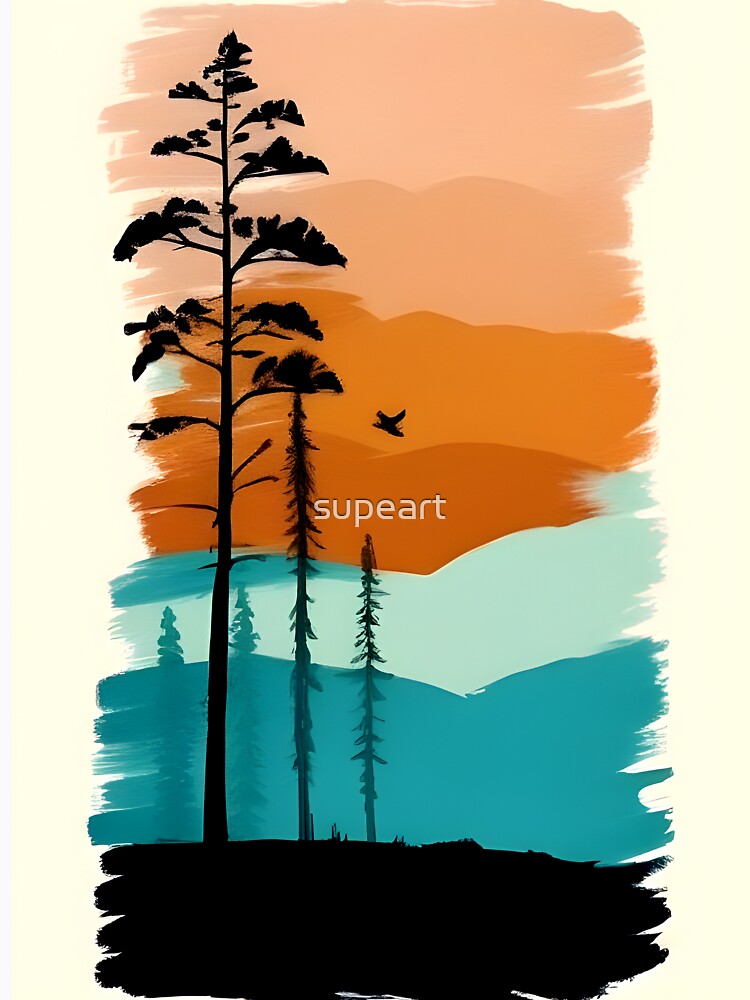 Shop Our High-quality Selection of Minimalist Brush Line Art Prints by supeart Unisex