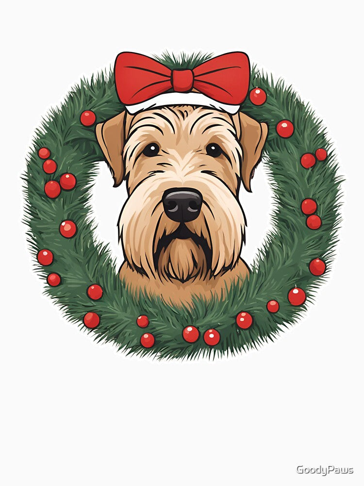 Jolly Christmas - Soft Coated Wheaten Terrier Nose Edition by GoodyPaws Unisex