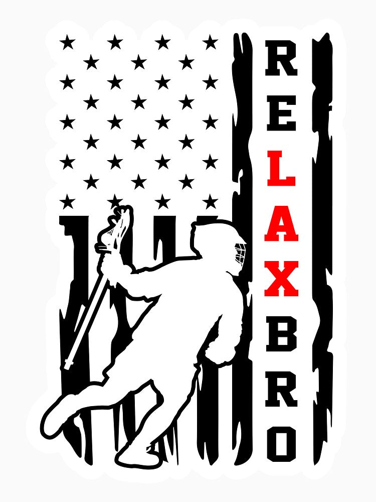 Lacrosse US Flag # 3 by MYpngShop