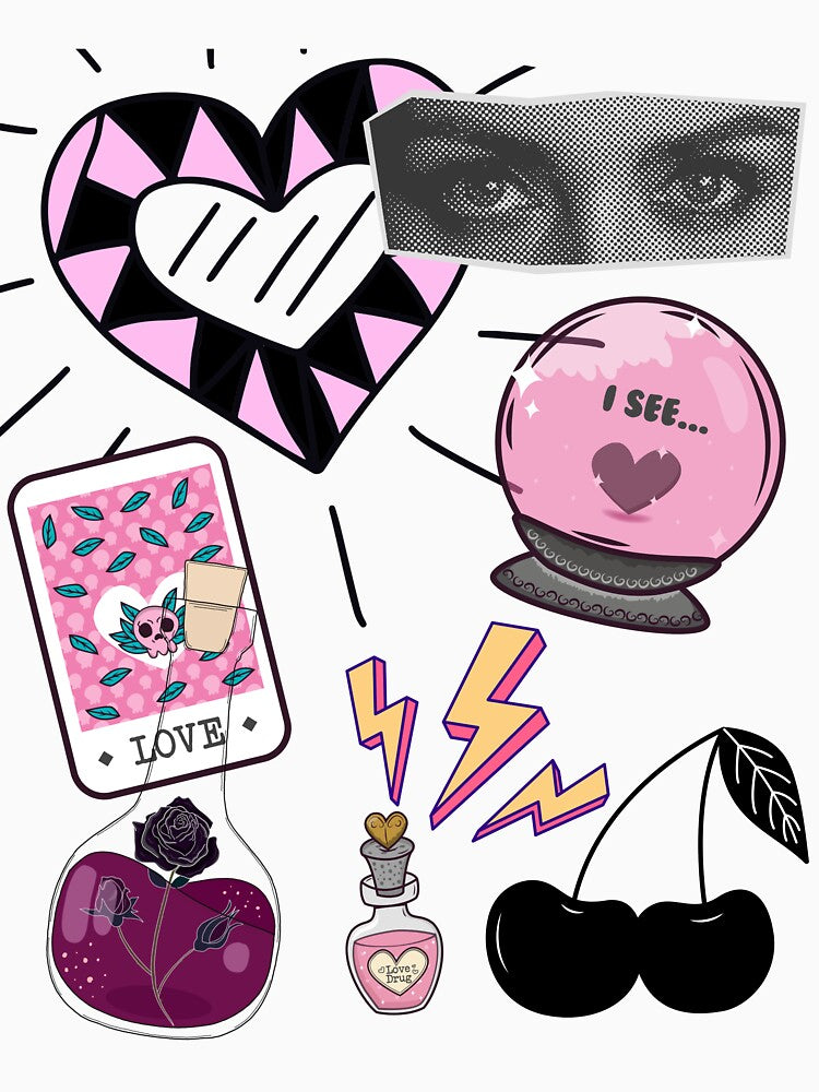 Pastel Goth love Elements by Ssuwicha Unisex
