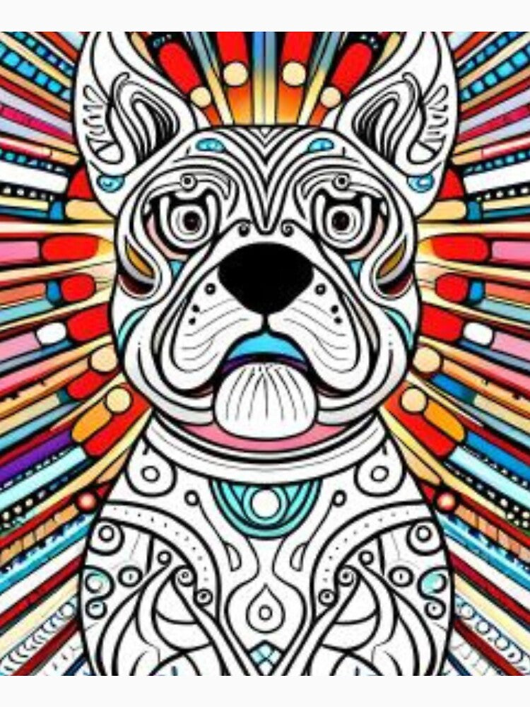 COLORFUL LINE ART by ROYALBIRDS Unisex