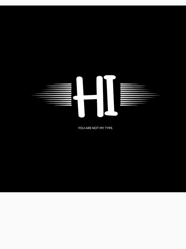 GREETING STICKER by TheOneTech Unisex