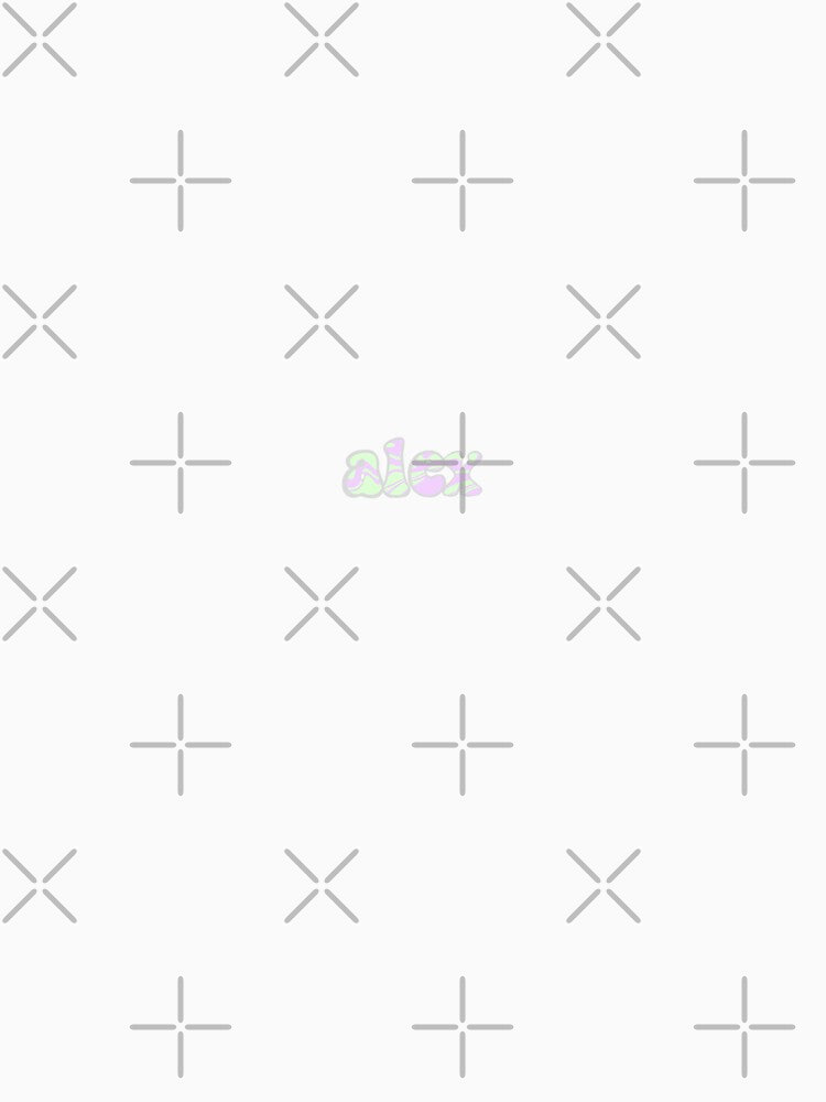 custom name design (alex) by createdbymia Unisex
