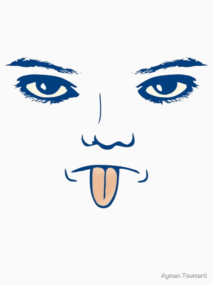 Tongue-Out Trouble by Ayman Toumarti Unisex