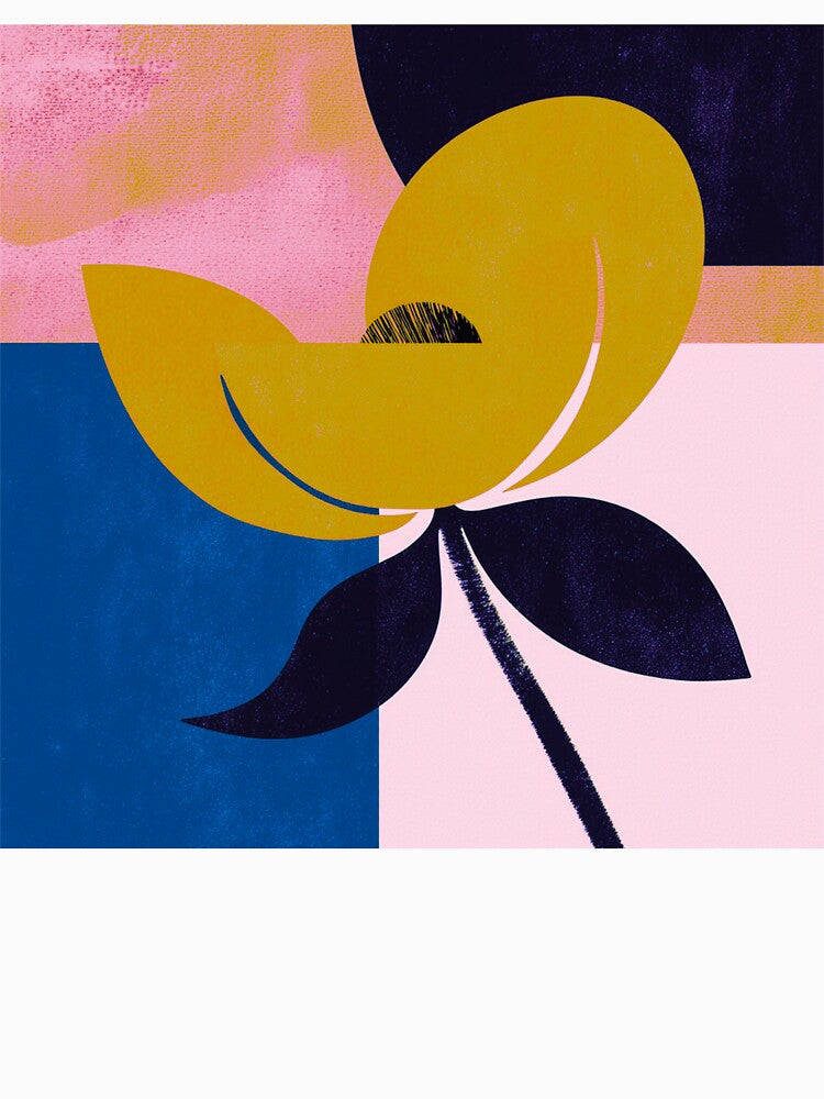 Golden Bloom Geometry by joycrysstudio Unisex