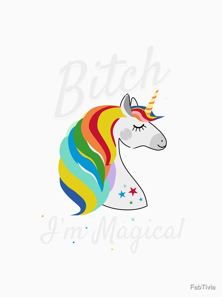Unicorn Magical by FabTivia Unisex