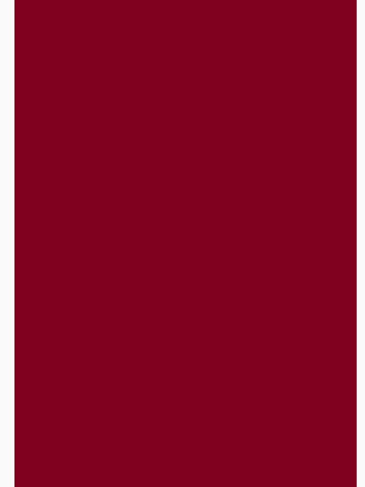 Burgundy Solid Color by ZestyFruit Unisex