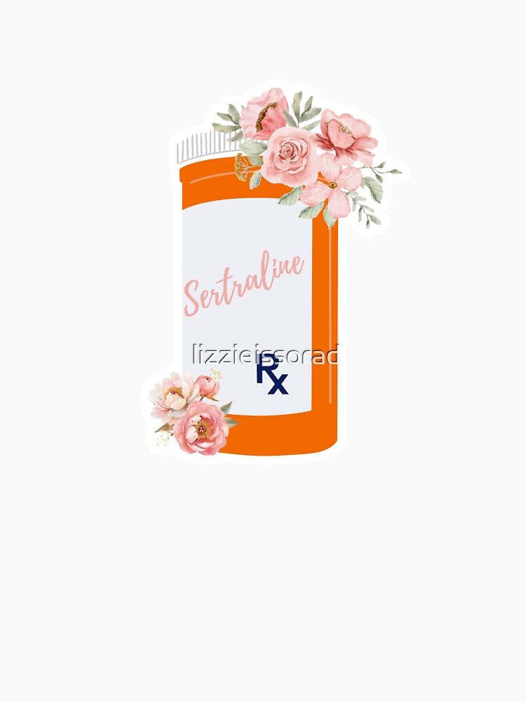 Floral Sertraline Rx by lizzieissorad