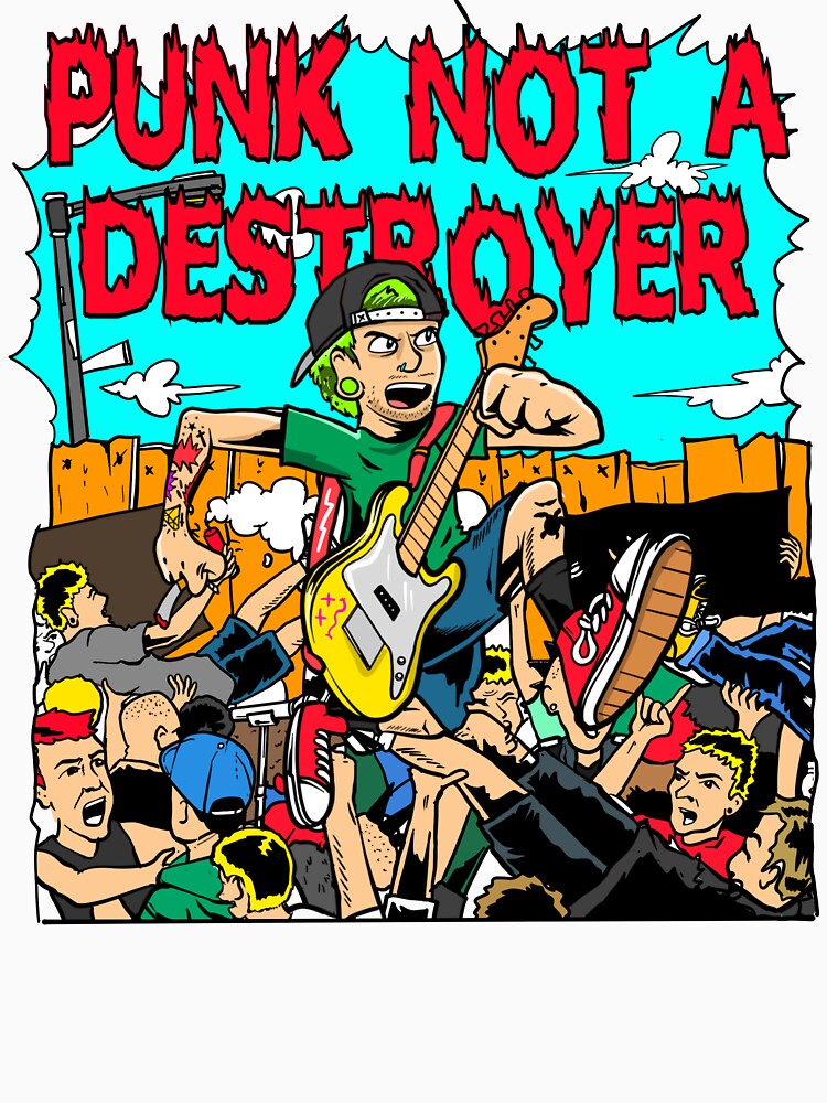 Punk Not Distroyer by sanwr Unisex