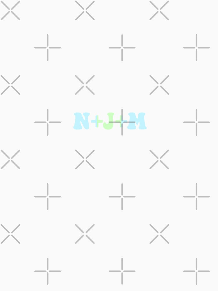 custom design (N+J+M) by createdbymia Unisex
