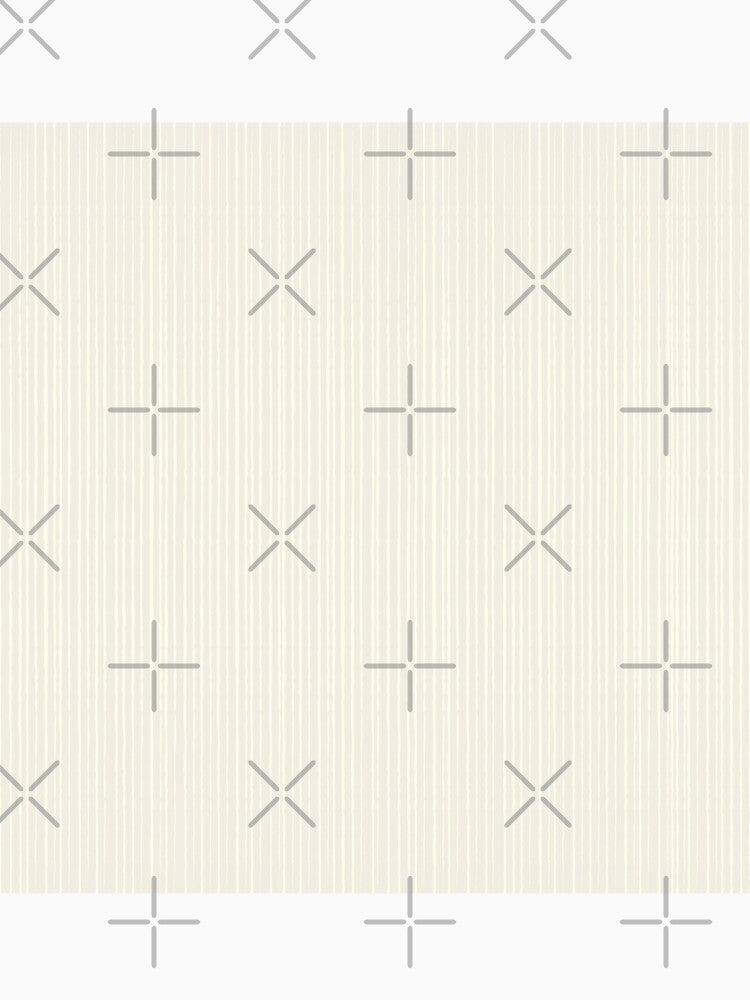 Xmas White Color_ Vanilla White (Straight Lines) by mimihuang creations Unisex