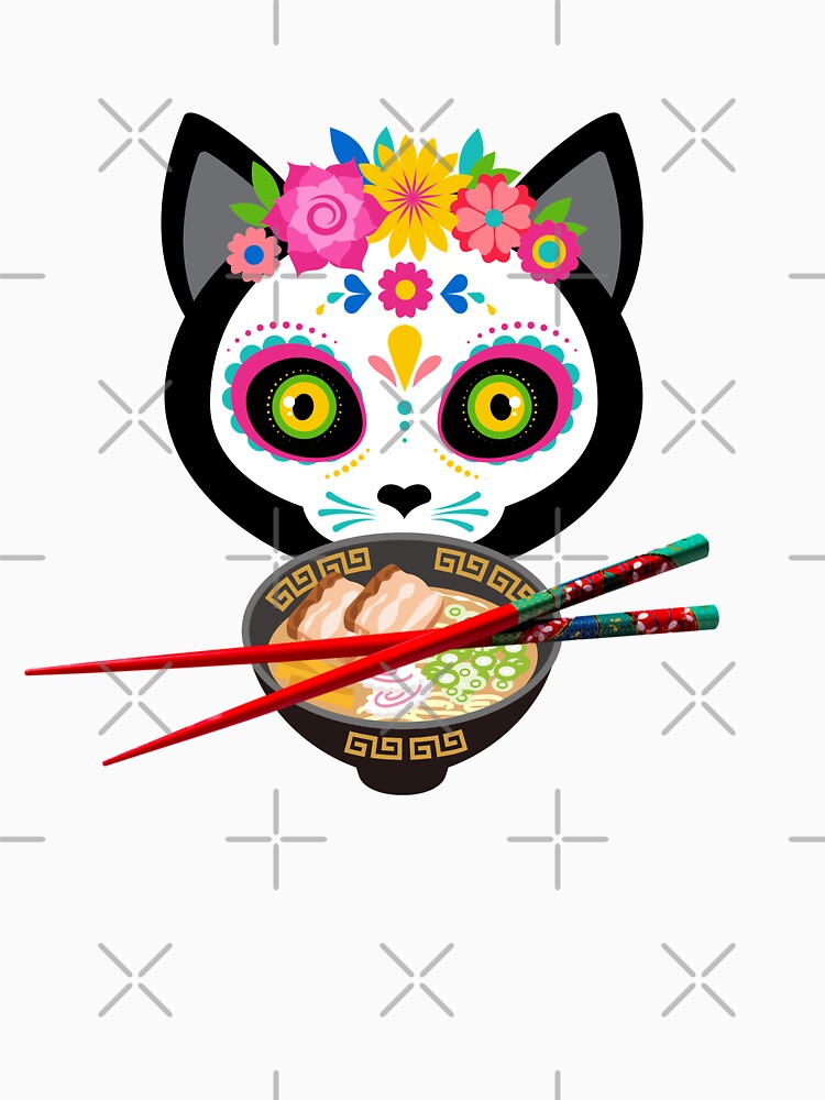 Kawaii Cat skull design by AGDesignstore Unisex