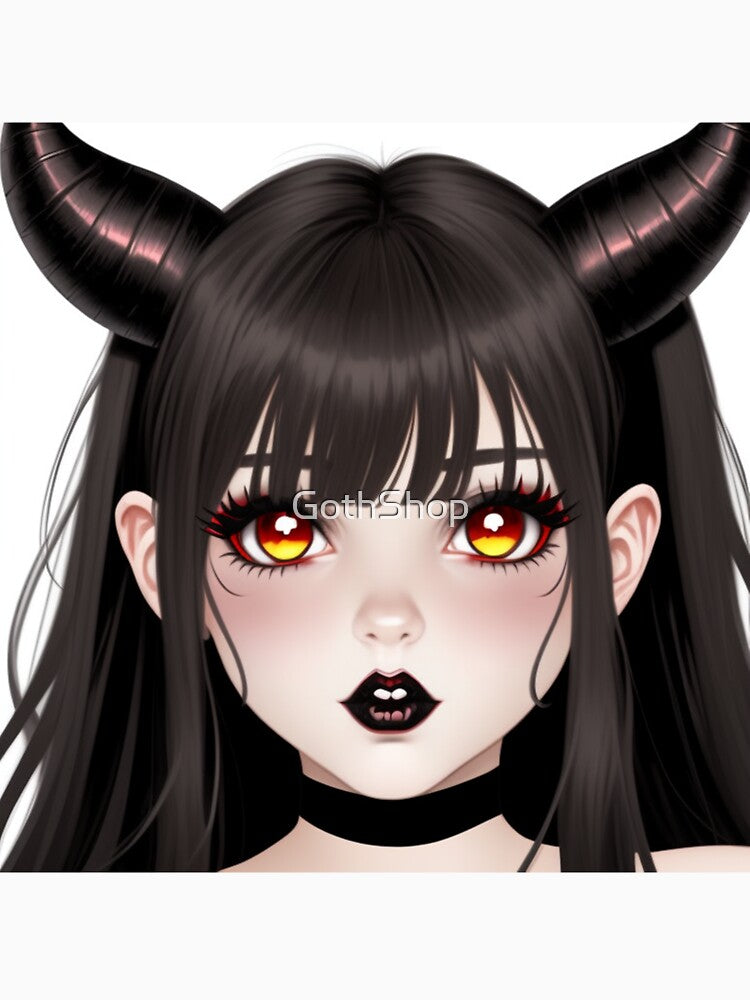 Goth Girl Cute Artwork 7 by GothShop Unisex