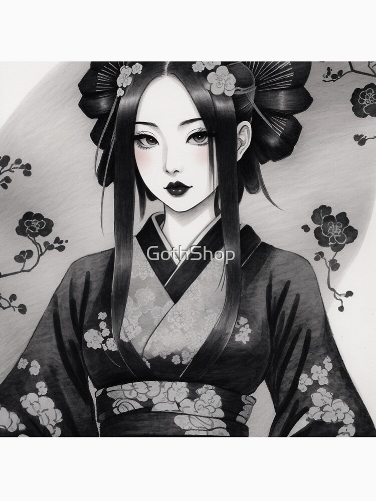 Japanese Goth Girl 7 by GothShop Unisex