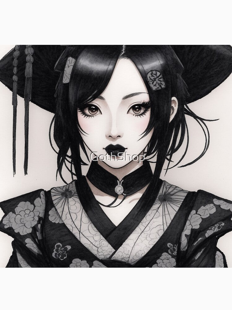 Japanese Goth Girl 9 by GothShop Unisex