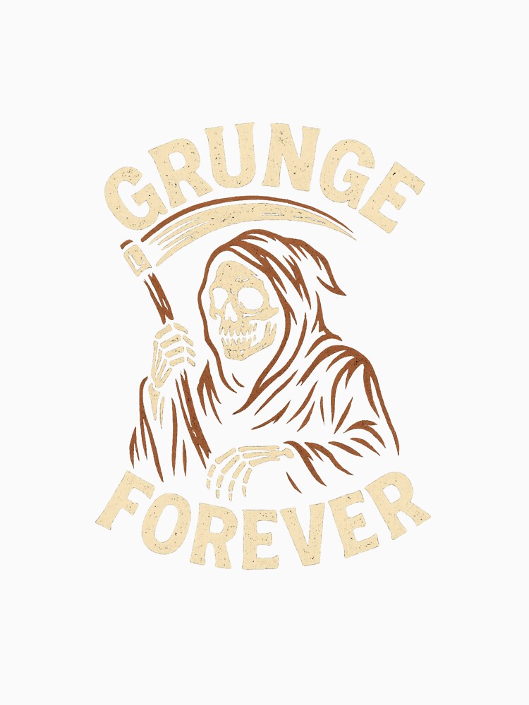 Grunge Forever Reaper Shirt by Driftwood77 Unisex