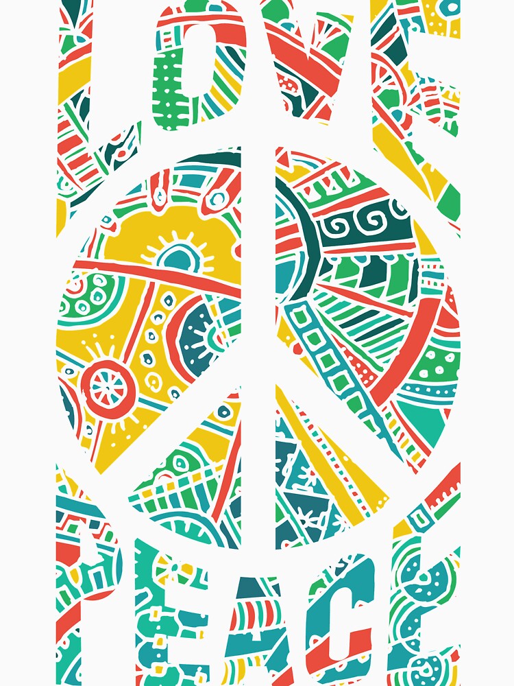 Peace and Love by AEGMEDIA Unisex