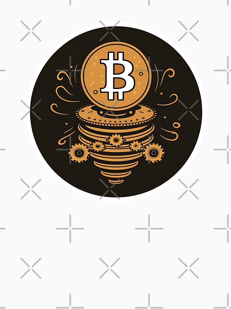 Bitcoin HODL Minimal Tee by RadDeck Unisex