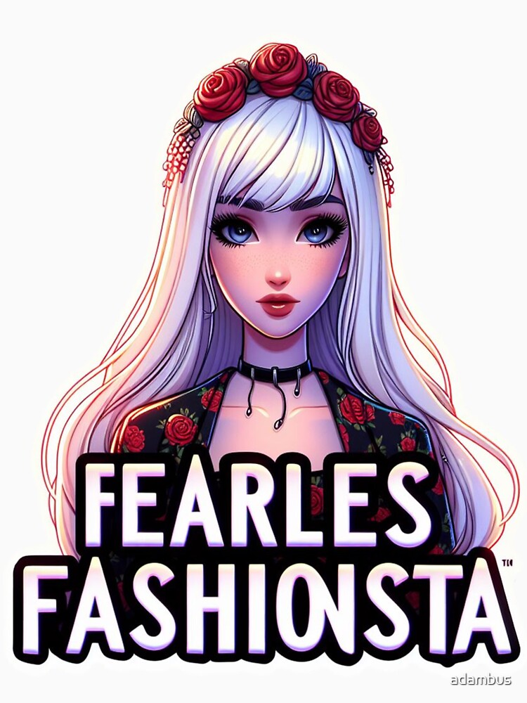 Fearless Fashionista she is Cute angel by adambus Unisex