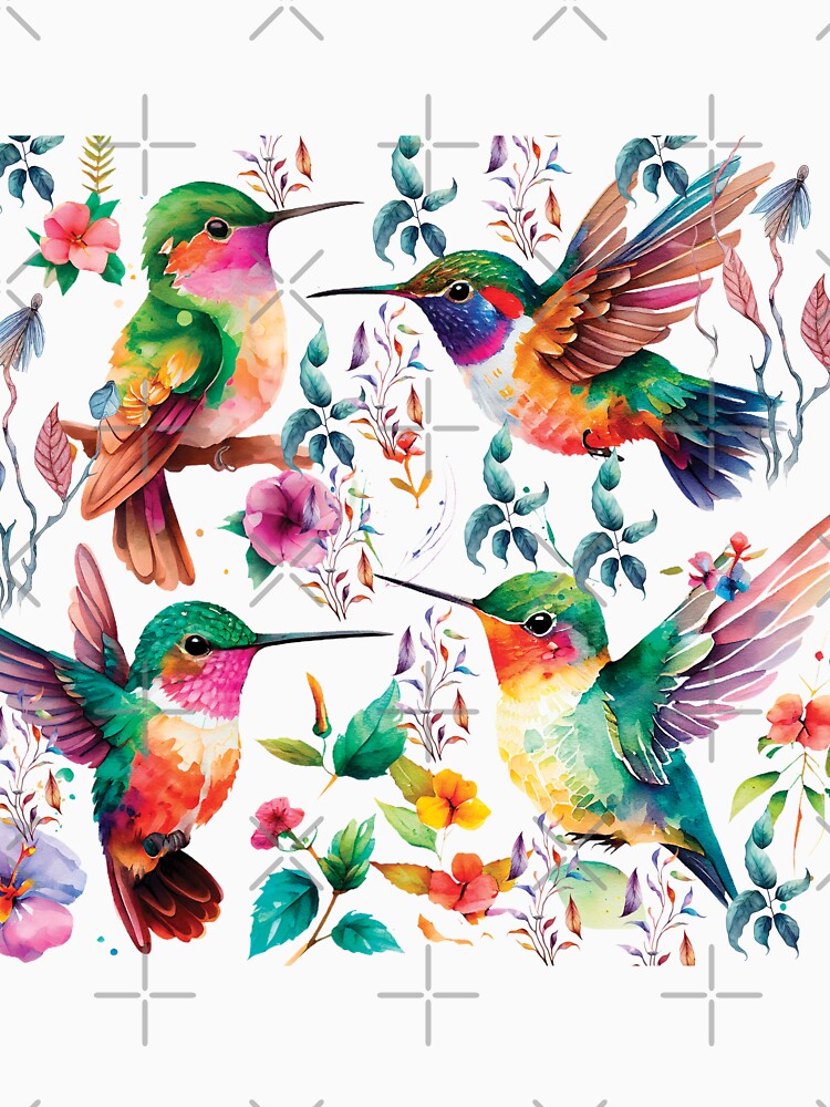 HUMMINGBIRDS- HUMMING BIRDS by ORIGENcreate
