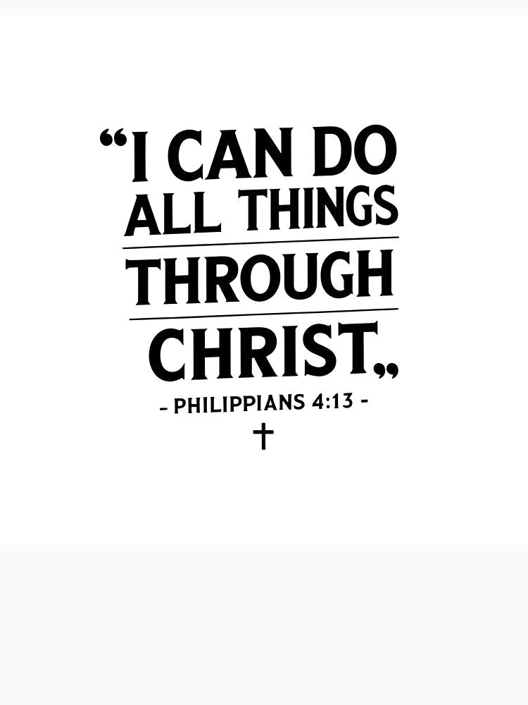 I Can Do All Things Shirt (Philippians 4:13) by Crissy's Custom Designs | Apparel & Gifts Unisex