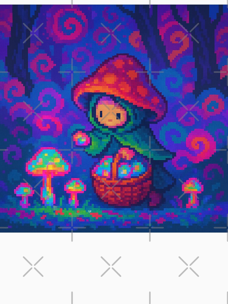 Mushroom Forager by PixCthulhu Unisex