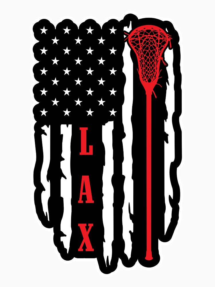 Lacrosse US Flag # 4 by MYpngShop