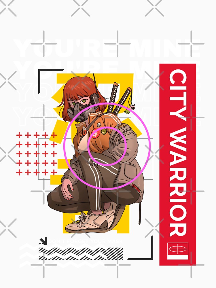 City Warrior Streetwear by theredsharp Unisex