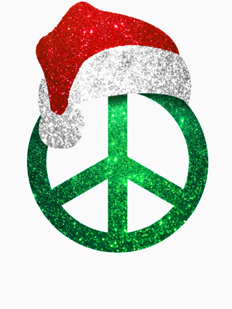 Hippie Flower Children Hippie Logo Christmas by GiteLois Unisex