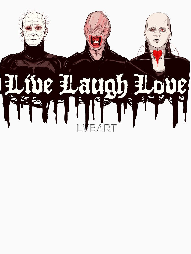 Live Laugh Suffer by LVBART Unisex