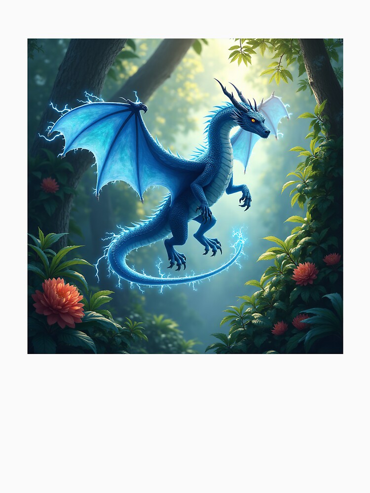Azure Guardian of the Jungle Art by MagneticArts23 Unisex
