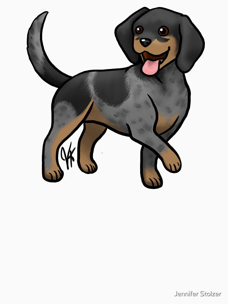 Beagle - Blue Tick by Jennifer Stolzer Unisex