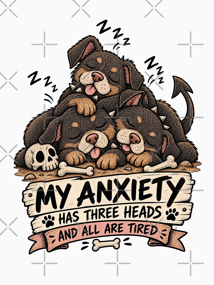 My Anxiety Has Three Heads by tollaru