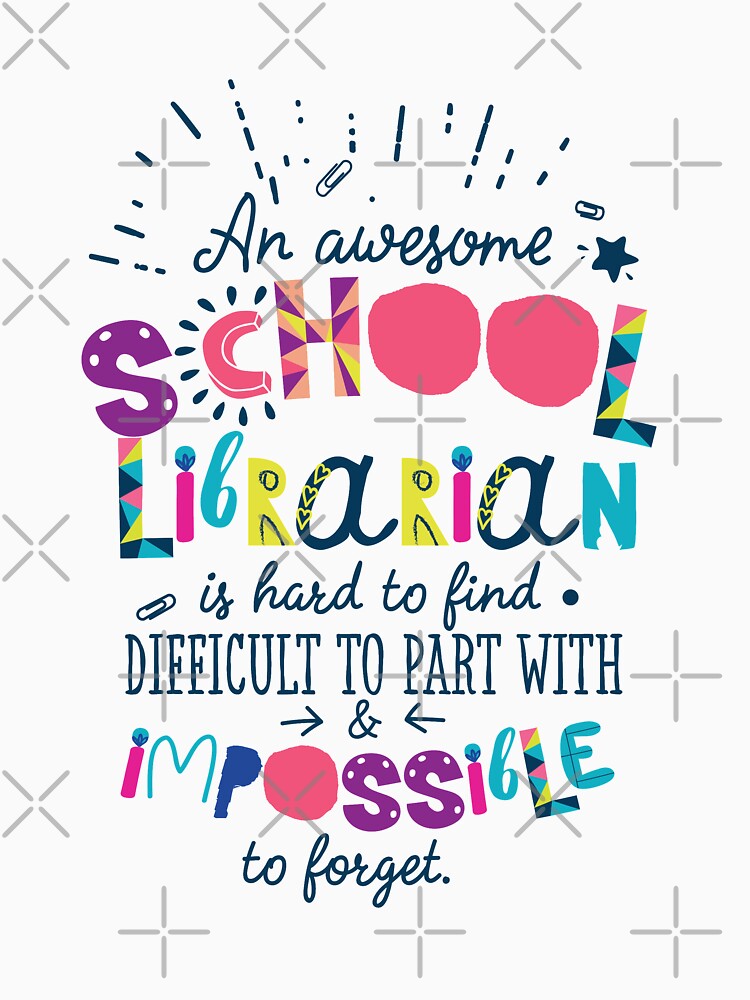 An Awesome School Librarian Gift Idea - Impossible to forget by betternotes