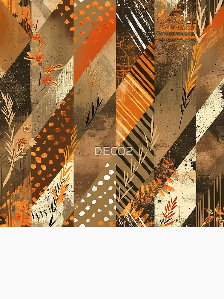 Boho Earth Tones, Taupe, And Warm Orange Designs by DEC02 Unisex