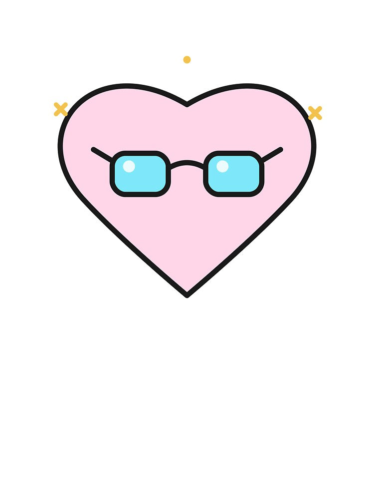Y2K Pink Heart with Sunglasses by BYyass25