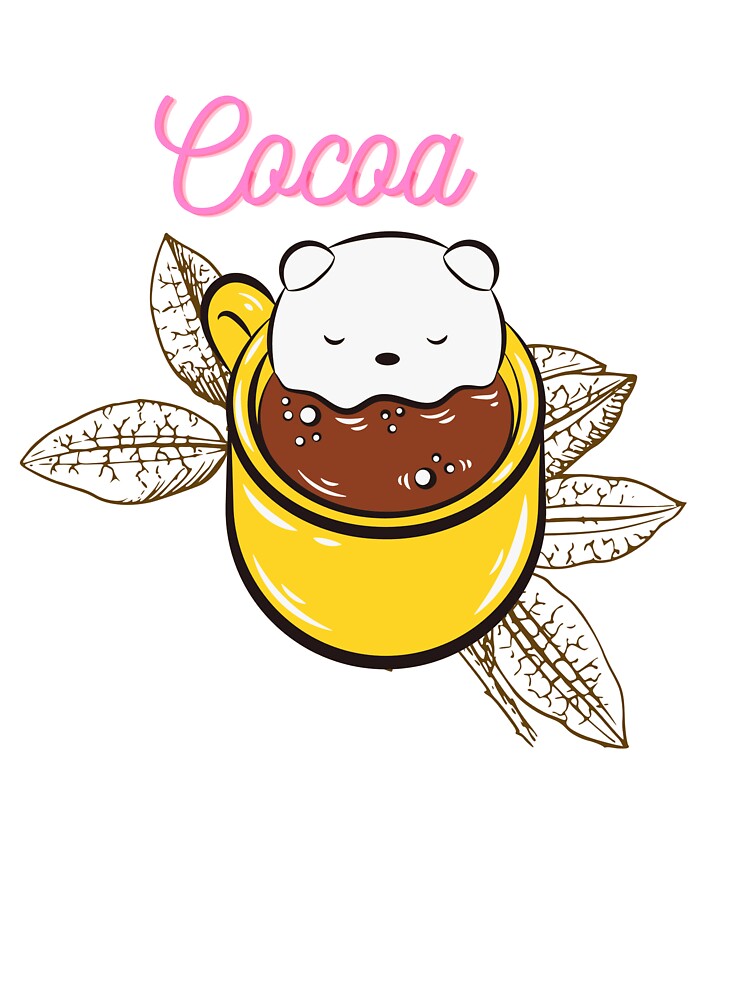 Hot Choc Bun.Cocoa Powder by ridnaledesigner
