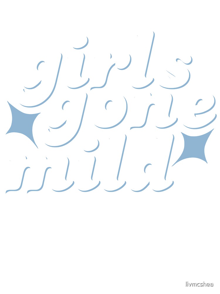 Girls Gone Mild (Blue & White) by livmcshea