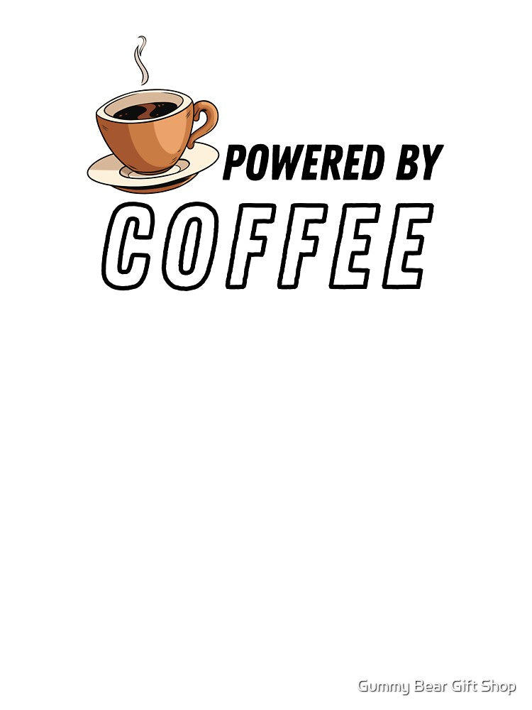Physical Therapist Powered by Coffee - Coffee Cup Quote by Gummy Bear Gift Shop