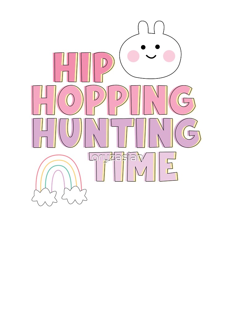 Hip Hopping Hunting Time, Easter Design by oryzasian