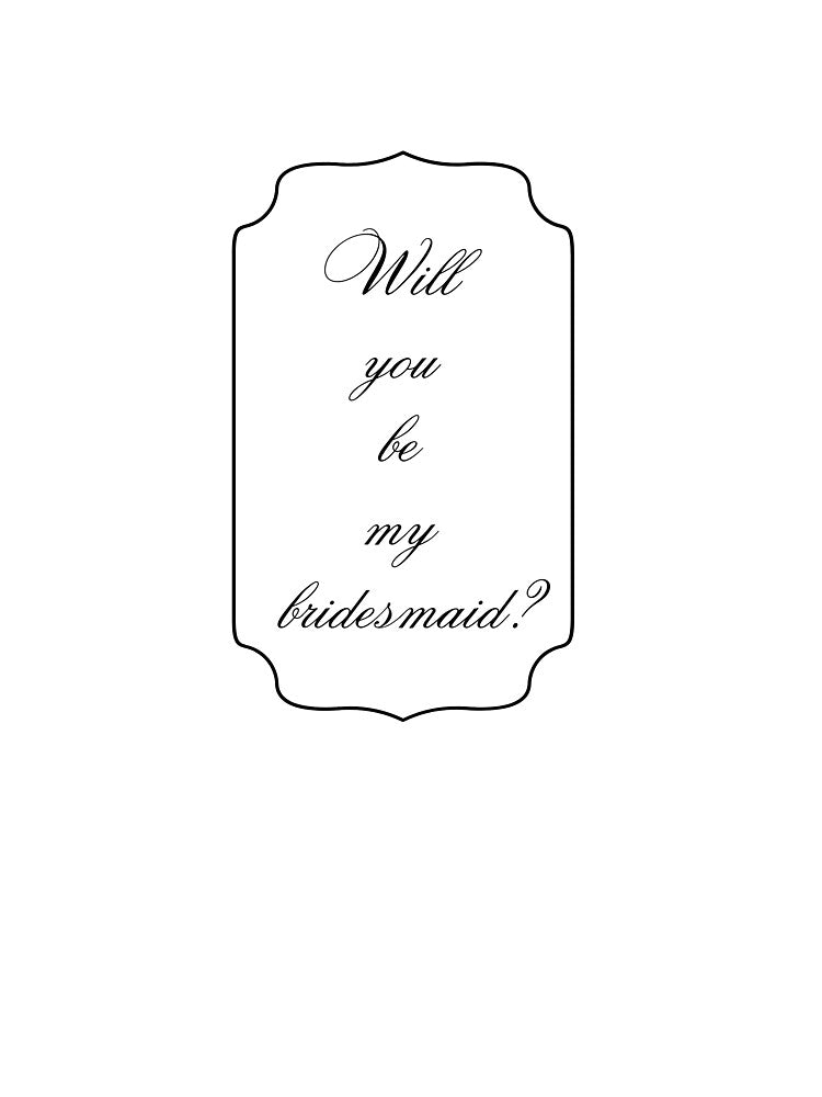 Bridesmaid Wedding Sticker by karenpoliks1