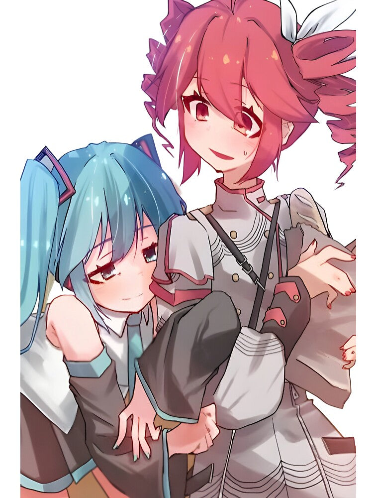 Kasane teto x miku by RadiantGraphics Unisex