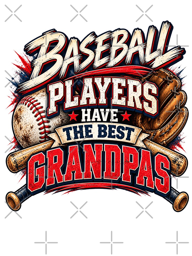 Baseball Players Have the Best Grandpas Proud Baseball Grandpa Sports Family Humor by 76Valeria