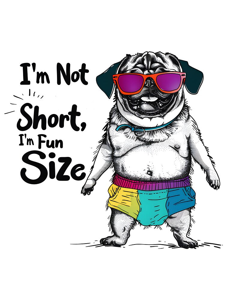 I'm Not Short I'm Fun Sized, Short Person Shirt, Petite T-Shirt, Short Person Gift, by rich4Design