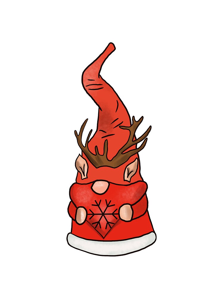 Christmas Gnome Reindeer Sublimation Design by NataPrando
