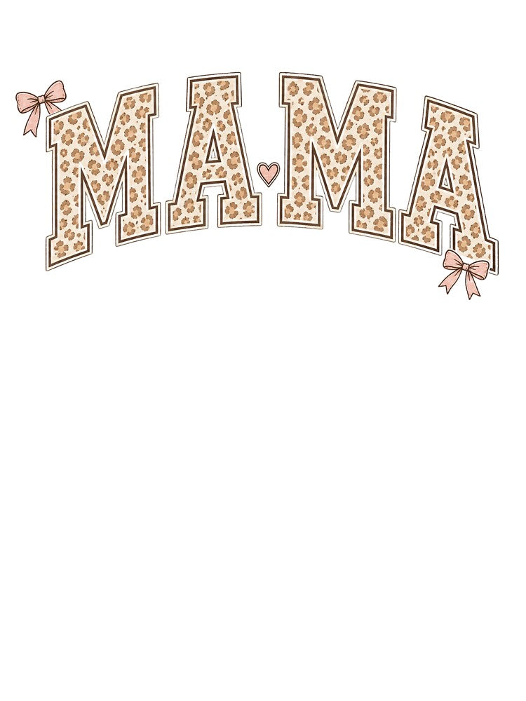 Mama Leopard Bow by GenesixDesign