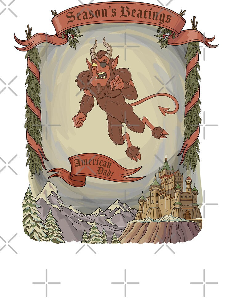 American Dad Krampus by olivia-krig