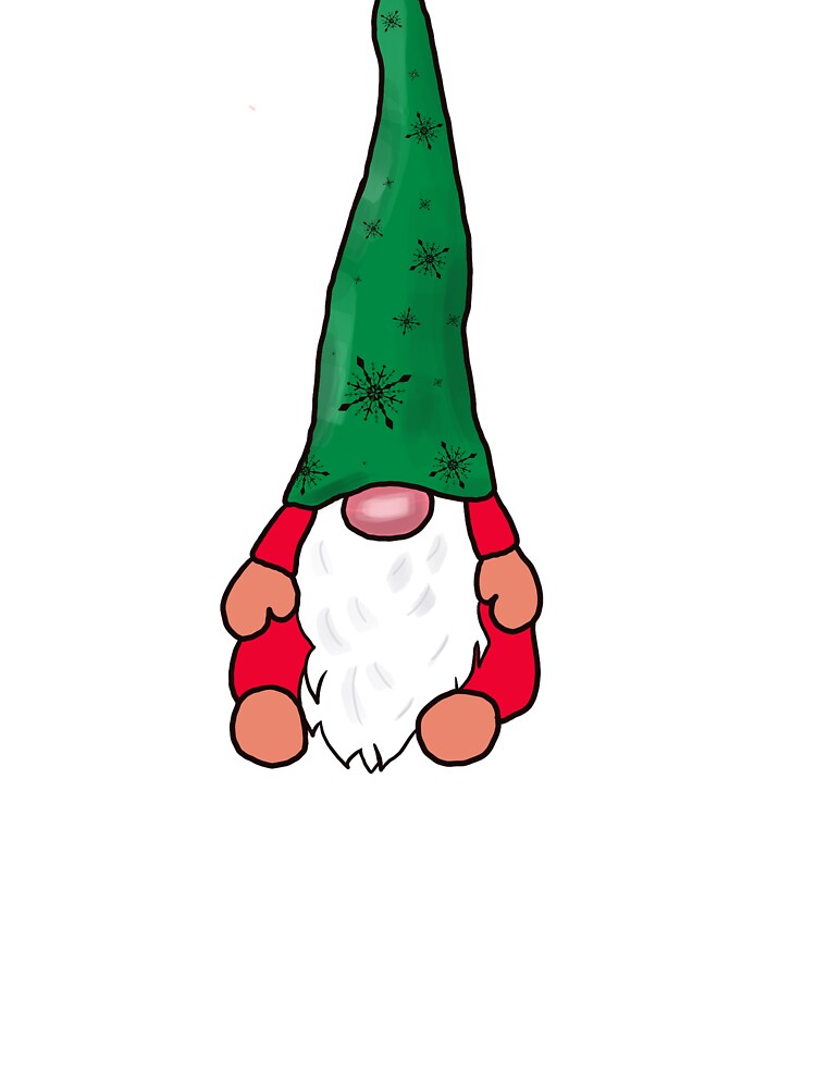 Christmas Gnome with snowflakes Sublimation Design by NataPrando