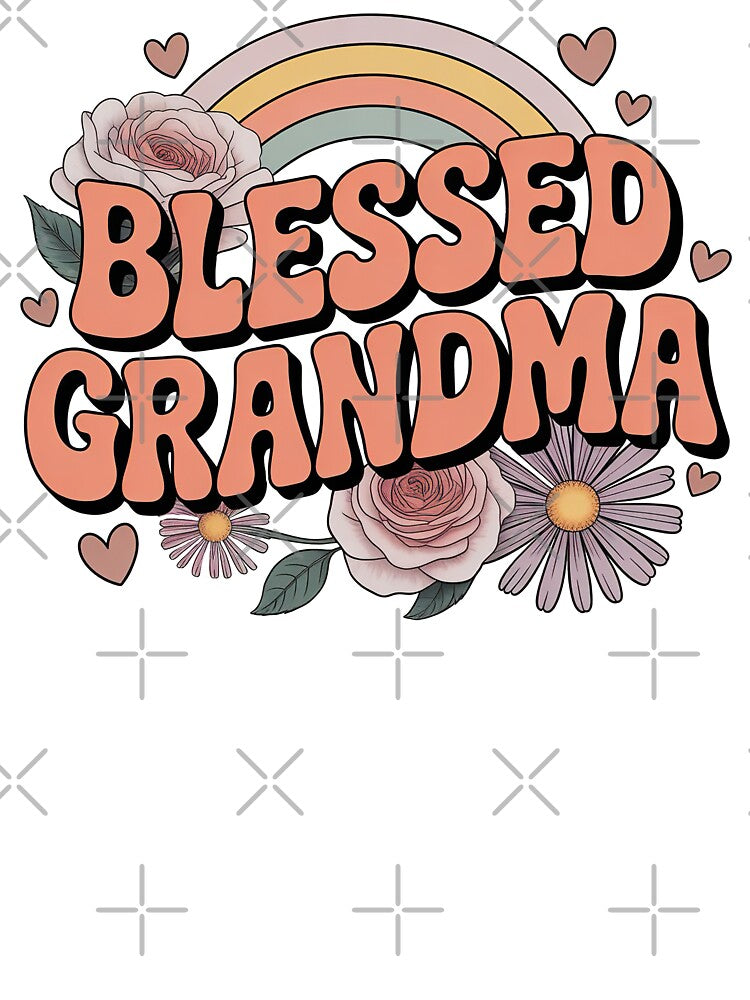 Blessed Grandma, Grandma To Be, Grandparents To Be, Announcing Grandma to be by graphic-genie
